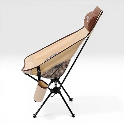Argeus Aero Katlanır Kamp Sandalyesi Bisikletçiler İçin Kum - 4