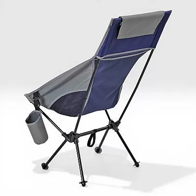 Argeus Aero Katlanır Kamp Sandalyesi Bisikletçiler İçin Mavi - 3