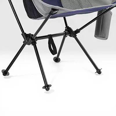 Argeus Aero Katlanır Kamp Sandalyesi Bisikletçiler İçin Mavi - 6