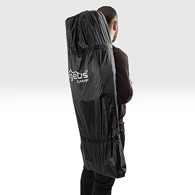 Argeus Haven Katlanır Kamp Yatağı Kampet Gri 185x70 - 9