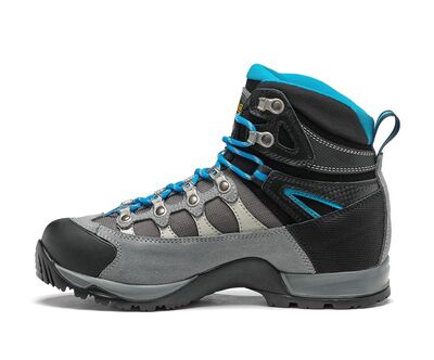 Asolo Stynger GoreTex Kadın Trekking Botu Gri-Mavi - 4