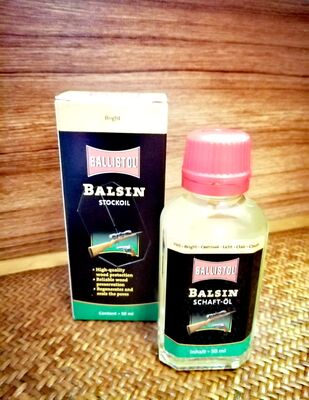 Ballistol Balsin Şaftol Kundak Yağı Parlak Kapak Kırık Defolu - 1