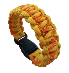 By Paracord Bileklik Erkek Sarı 1 - Byparacord