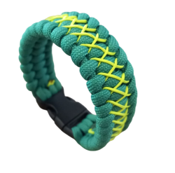By Paracord Bileklik Erkek Yeşil - Byparacord