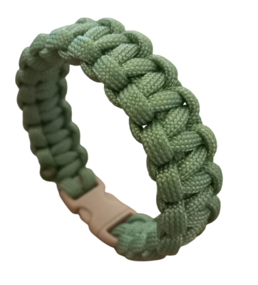 By Paracord Bileklik Kadın Yeşil 2 - 1