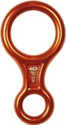 Climbing Technology Kulaklı Sekizli İniş Aleti Turuncu - Climbing Technology