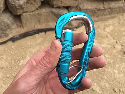 Edelrid HMS Bulletproof Triple Fg Karabina Mavi - 3