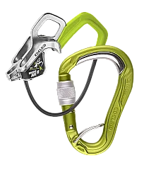 Edelrid Mega Jule Kit Emniyet İniş Aleti Seti Bulletproof Karabinalı - Edelrid