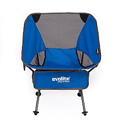 Evolite Pratik Kamp Sandalyesi Bisikletçiler İçin Mavi - 3