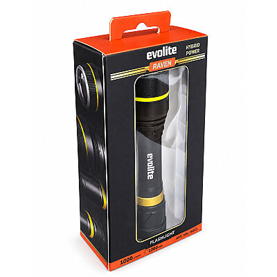 Evolite Raven 1000 lm Şarjlı El Feneri - 4