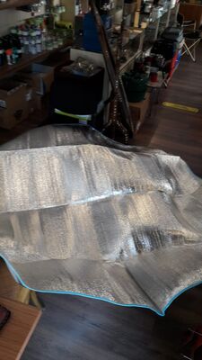 Folyo Çadır Altlığı Kılıflı 200x200cm - 1