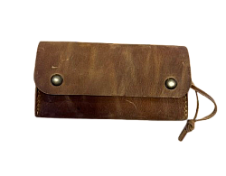 Go Bear Bushcraft Baharatlık Deri Kılıflı 5li Açık Kahve - Go Bear