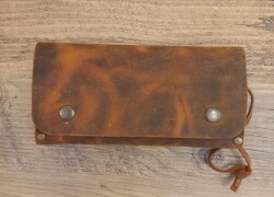 Go Bear Bushcraft Baharatlık Deri Kılıflı 5li Kiremit - Go Bear