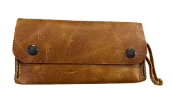 Go Bear Bushcraft Baharatlık Deri Kılıflı 5li Taba - Go Bear