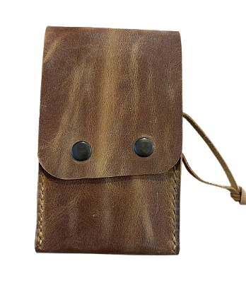 Go Bear Bushcraft Yağlık Deri Açık Kahve - 1