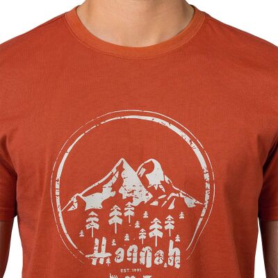 Hannah Ravi Baskılı Erkek T-Shirt - 7