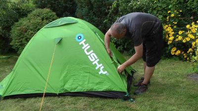 Husky Bizam Plus Çadır 2 Kisilik Yeşil Çift Girişli - 2