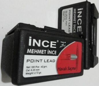 İnce Mehmet Solid Sacma 6.35Mm 42Grain - 1