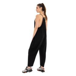 Inguz Cep Detay Yoga Şalvar Tulum - 3