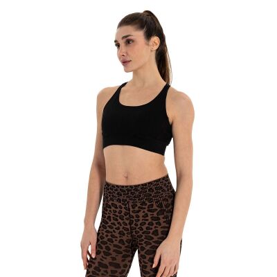 Inguz Çift Askılı Sırtı Çapraz Yoga Büstiyer - 2