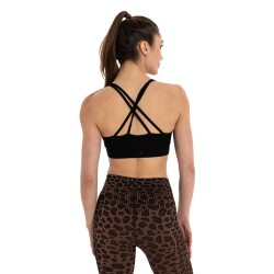 Inguz Çift Askılı Sırtı Çapraz Yoga Büstiyer - 4