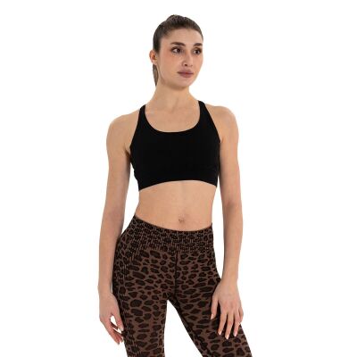 Inguz Çift Askılı Sırtı Çapraz Yoga Büstiyer - 5