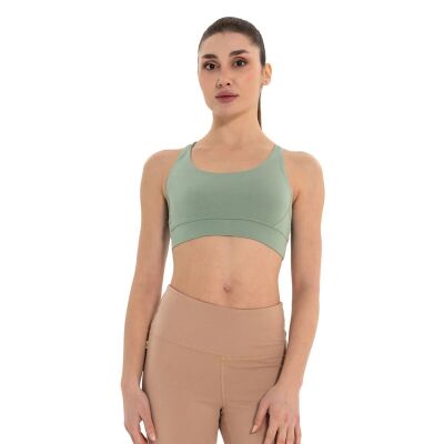 Inguz Çift Askılı Sırtı Çapraz Yoga Büstiyer - 1