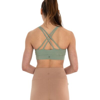 Inguz Çift Askılı Sırtı Çapraz Yoga Büstiyer - 4