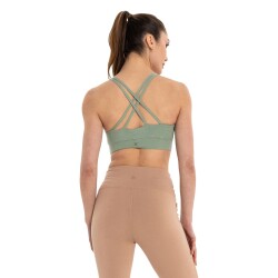 Inguz Çift Askılı Sırtı Çapraz Yoga Büstiyer - 5