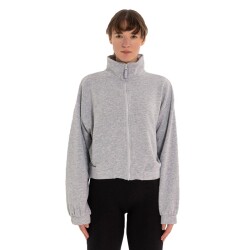 Inguz Dik Yaka Fermuarlı Sweatshirt - INGUZ