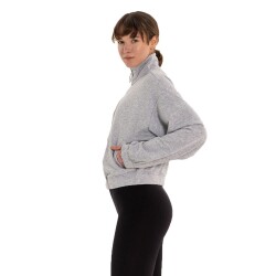 Inguz Dik Yaka Fermuarlı Sweatshirt - 2