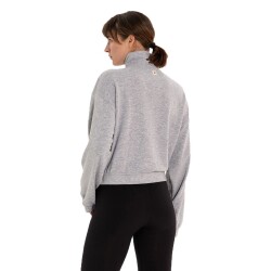 Inguz Dik Yaka Fermuarlı Sweatshirt - 3