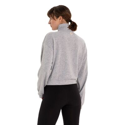 Inguz Dik Yaka Fermuarlı Sweatshirt - 3