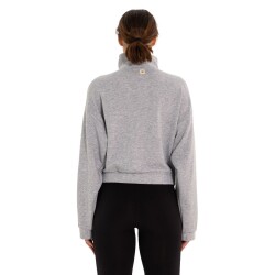 Inguz Dik Yaka Fermuarlı Sweatshirt - 4