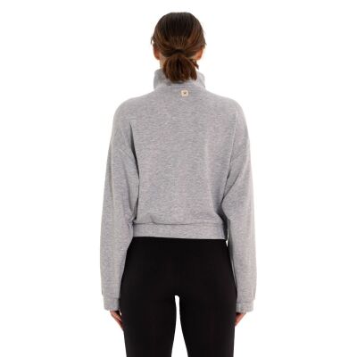 Inguz Dik Yaka Fermuarlı Sweatshirt - 4