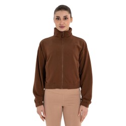 Inguz Dik Yaka Fermuarlı Sweatshirt - INGUZ