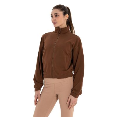 Inguz Dik Yaka Fermuarlı Sweatshirt - 2