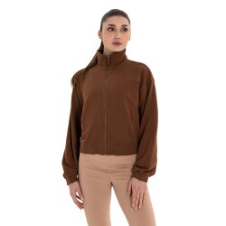 Inguz Dik Yaka Fermuarlı Sweatshirt - 6