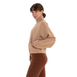Inguz Dik Yaka Fermuarlı Sweatshirt - 3