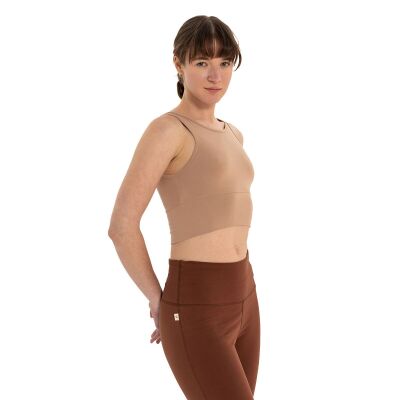 Inguz Kalın Askılı Ecovero Basic Crop - 6