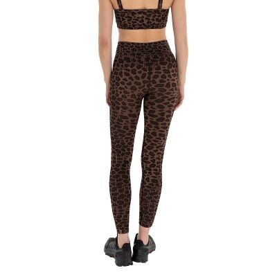 Inguz Leopar Desen Seamless Toparlayıcı Tayt - 3