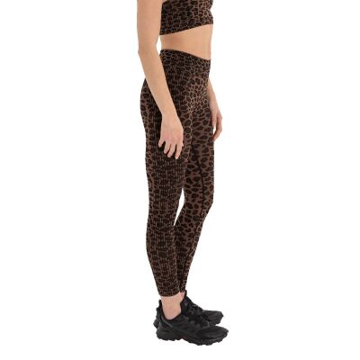 Inguz Leopar Desen Seamless Toparlayıcı Tayt - 5