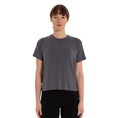 Inguz Modal Bisiklet Yaka Basic Yoga T-Shirt - 1