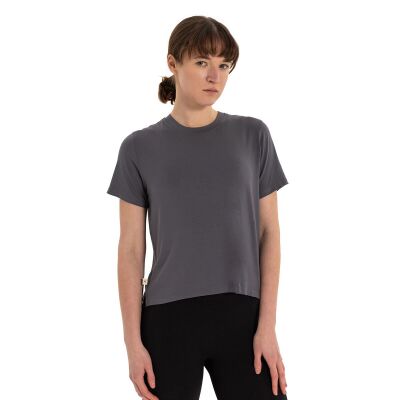 Inguz Modal Bisiklet Yaka Basic Yoga T-Shirt - 6