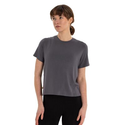 Inguz Modal Bisiklet Yaka Basic Yoga T-Shirt - 7