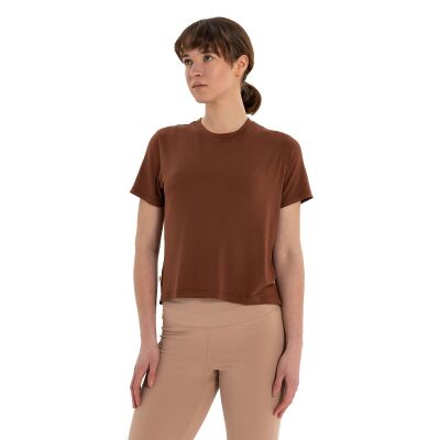 Inguz Modal Bisiklet Yaka Basic Yoga T-Shirt - 2