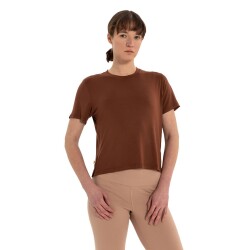 Inguz Modal Bisiklet Yaka Basic Yoga T-Shirt - 6