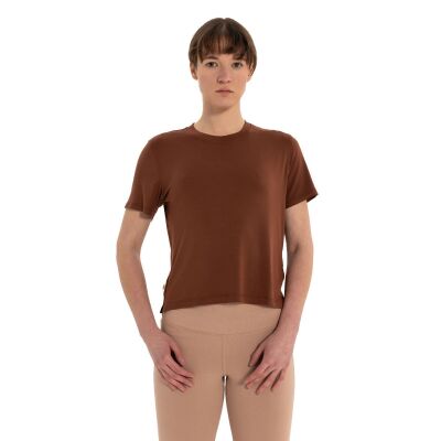 Inguz Modal Bisiklet Yaka Basic Yoga T-Shirt - 7