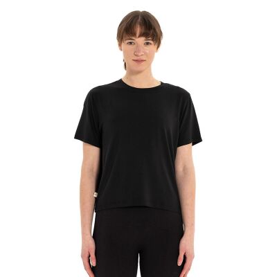 Inguz Modal Bisiklet Yaka Basic Yoga T-Shirt - 1
