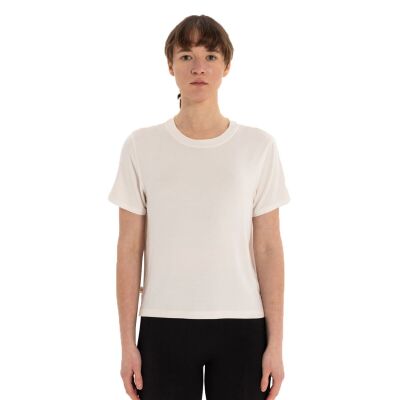 Inguz Modal Bisiklet Yaka Basic Yoga T-Shirt - 1